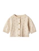 Wheat Knit Cardigan Maia Beige