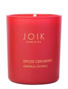 JOIK Joik Home & Spa Spiced Cranberry Scented Candle 150 G Nude