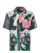 NEUW Yu Art Shirt 1 Ash/Pink Grön