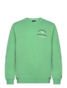 Lyle & Scott Racquet Club Graphic Sweatshirt Grön