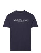 Michael Kors Fd Modern Tee Blå