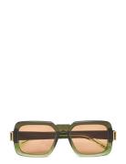 Marni Sunglasses Zamalek Faded Green Grön