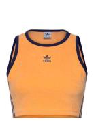 Adidas Originals Terry Crop Tank Orange