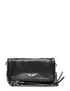 Zadig & Voltaire Rock Nano Grained Leather + St Svart