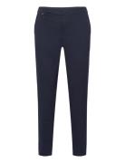 Lauren Ralph Lauren Straight Ponte Pant Marinblå