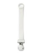 Elodie Details Pacifier Clip Wood - Vanilla White Vit