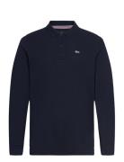 Tommy Jeans Tjm Slim Placket Ls Polo Marinblå