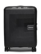 American Tourister Aerostep Spinner 55/20 Exp Tsa Svart