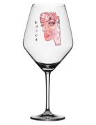 Wineglass Moonlight Queen Pink Home Tableware Glass Wine Glass White W...
