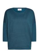 Saint Tropez A2561, Milasz R-Neck Pullover Blå