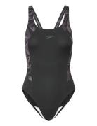 Speedo Womens Hyper Boom Splice Muscleback Svart