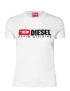 Diesel T-Sli-Div T-Shirt Vit