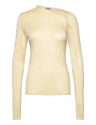 Hope Long-Sleeve Asymmetrical Top Gul