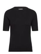 Object Objnoelle S/S Knit T-Shirt Noos Svart