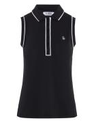 Original Penguin Golf Sleeveless Veronica Polo Svart