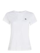 Calvin Klein Jeans Ck Embroidery Slim Tee Vit