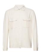 ONLY & SONS Onskari Ls Shirt Visc Lin 0075 Cs Vit