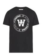 Double A By Wood Wood Ola Tirewall T-Shirt Gots Svart