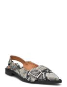 Pavement Saso Slingback Snake Svart