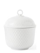 Rhombe Skål Ø8.5 Cm Hvid Home Tableware Bowls & Serving Dishes Serving...