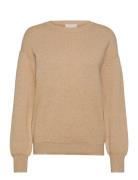 Minus Lupi Strik Pullover Beige