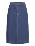 Mads Nørgaard Air Denim Luni Skirt Blå