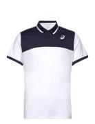 Asics Men Court Polo Shirt Vit