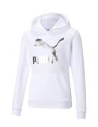 PUMA Classics Logo Hoodie G Vit