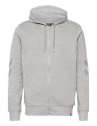 Hummel Hmllegacy Zip Hoodie Grå