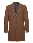 Jack & J S Jjemorrison Wool Coat Sn Brun