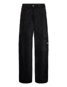 Calvin Klein Jeans High Rise Corduroy Pant Svart