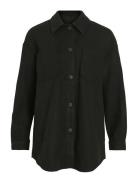 Vila Vikimmi Shirt L/S Jacket - Noos Svart