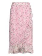 Vero Moda Vmsmilla H/W Wrap Skirt Wvn Ga Rosa