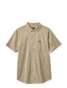 Brixton Charter Sol Wash S/S Wvn Beige