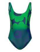 Marimekko Agnetha Unikko Swimsuit Grön