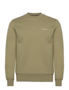 Calvin Klein Micro Logo Repreve Sweatshirt Khaki Green