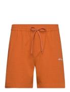 Les Deux Stan Seersucker Swim Shorts 2.0 Orange