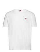 Tommy Jeans Tjm Reg Badge Tee Ext Vit