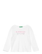 United Colors Of Benetton T-Shirt L/S Vit