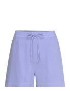 Pieces Pcstina Hw Shorts Bc Blå