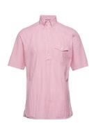 Eton Slim Fit Casual Poplin Shirt Rosa
