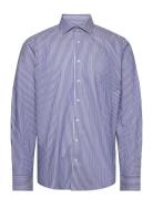 Bruun & Stengade Bs Terry Modern Fit Shirt Blå