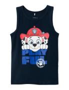 Name It Nmmjabil Pawpatrol Tank Top Noos Cplg Marinblå