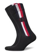 Tommy Hilfiger Th Men Sock 2P Iconic Stripe Svart