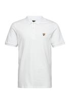 Lyle & Scott Plain Polo Shirt Vit