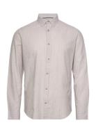 Jack & J S Jjesummer Linen Shirt Ls Sn Grå