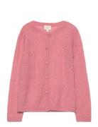 Creamie Cardigan Knit Rosa