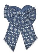 Becksöndergaard Angela Denim Bow Scrunchie Blå