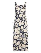 Lollys Laundry Evangelinell Mini Dress Sl Blå