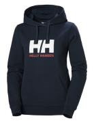 Helly Hansen W Hh Logo Hoodie 2.0 Marinblå